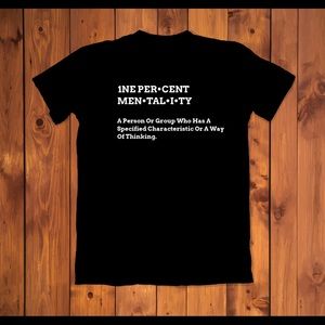 1NE Percent Mentality “Definition” Tee